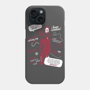 abby yates quotes Phone Case