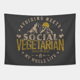 Social Vegetarian Tapestry