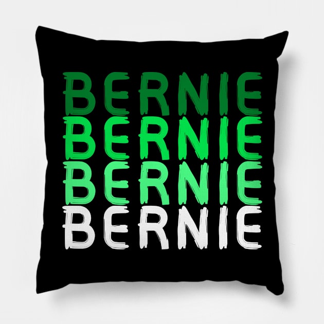 BERNIE BERNIE BERNIE BERNIE Pillow by Eman56