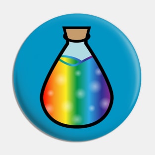 DIY Single Rainbow Potion or Poison for Tabletop Board Games (Style 2) Pin