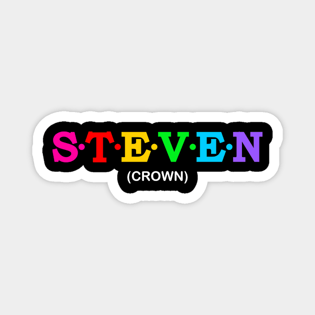 Steven - Crown. Magnet by Koolstudio