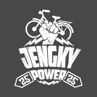 Jengky Power - classic bicycle go green - back to nature T-Shirt