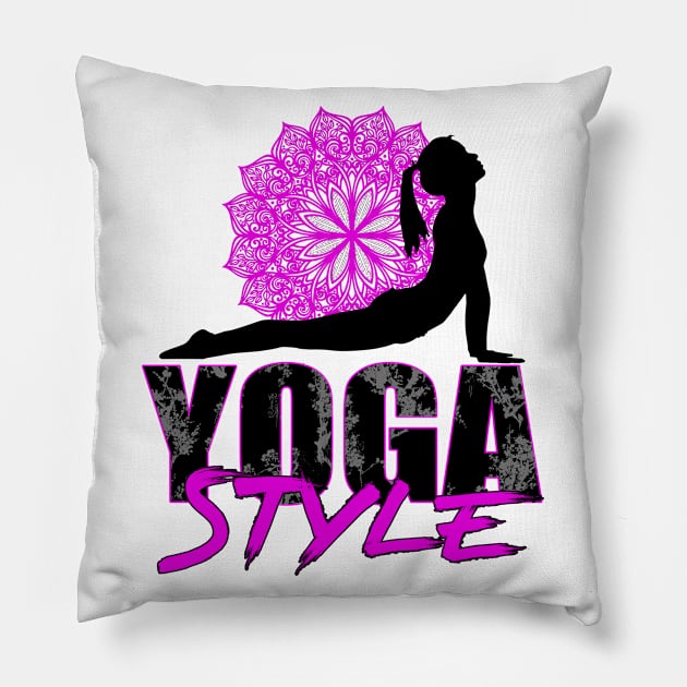 Yoga style Pillow by CB_design