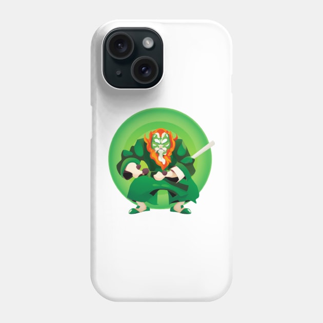 Samurai lion Phone Case by Asirihouse