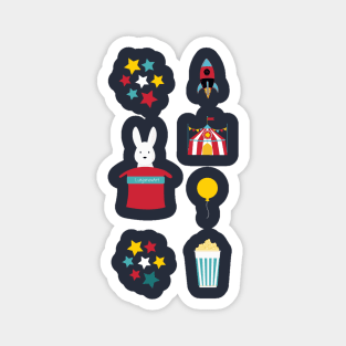 Circus carnival Party Magnet