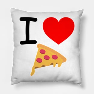 I Heart Pizza Pillow