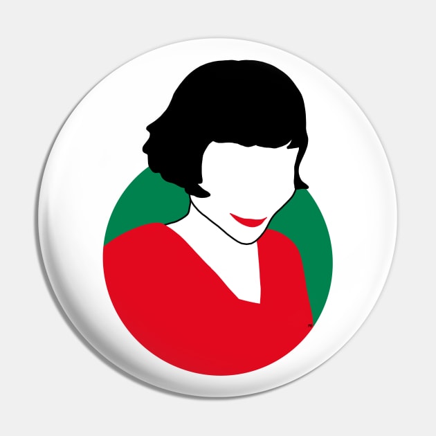 Amelie Poulain Pin by Bookishandgeeky