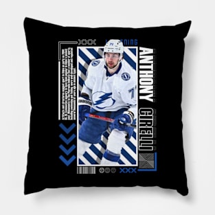 Anthony Cirelli Paper Poster Version 10 Pillow