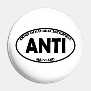 Antietam National Battlefield oval Pin