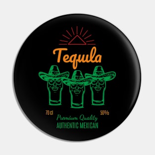 Triple Tequila Pin