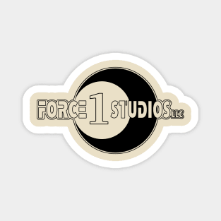 Force 1 Studios Eclipse Logo (No Print Fill) Magnet