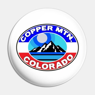 Copper Mountain Colorado Skiing Ski Mountains CO Pin