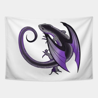 Asexual Pride Dragon Tapestry