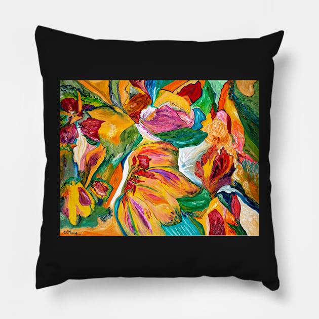 Danza cromatica Pillow by nicastro