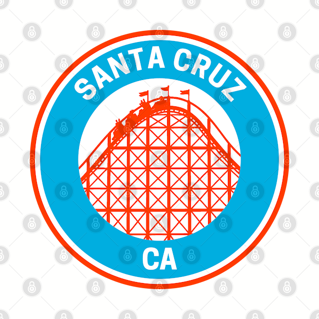 Vintage Santa Cruz California by fearcity