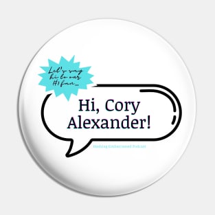 Hi Cory! Pin