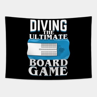 Springboard Diving Diver Gift Tapestry