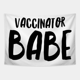 Vaccinator Babe Tapestry