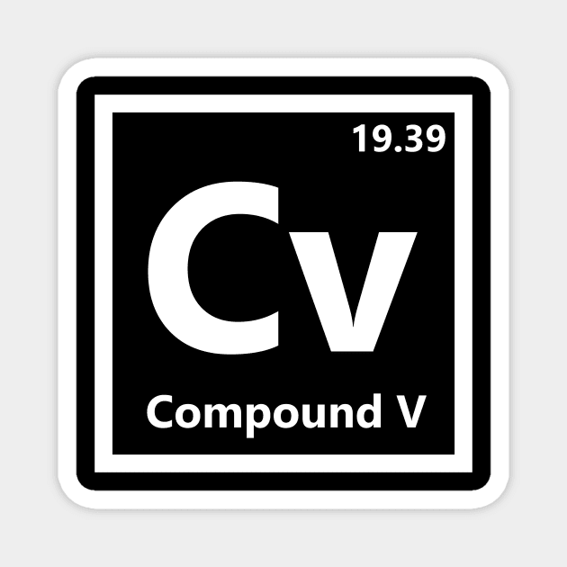 The Boys Compound V Periodic Table Element Magnet by Bigfinz