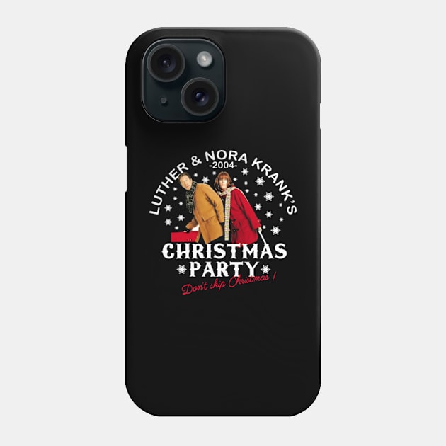 Luther And Nora Kranks Christmas Party Phone Case by davidhedrick