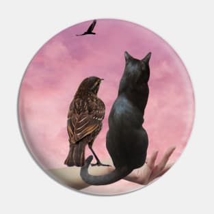 The power animal - cat Pin