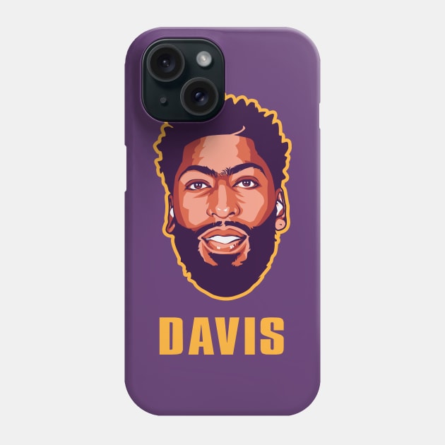 LAKER DAVIS Phone Case by origin illustrations