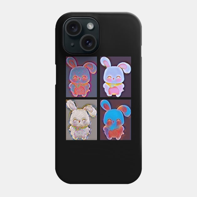 Cute little bunnies Phone Case by EdithBlerr