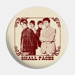 Small Faces / Original Retro Fan Design Pin