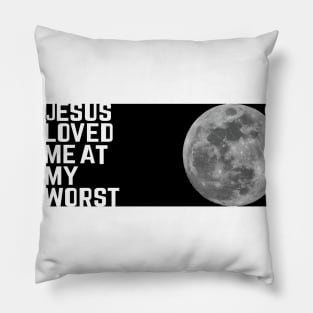 Jesus Loves Me: Christian T Shirt, Christian Gifts Pillow