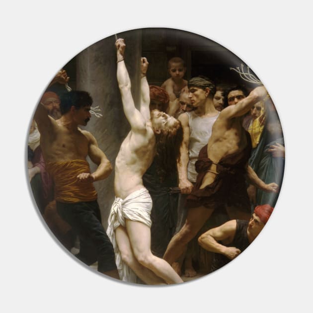 The Flagellation of Our Lord Jesus Christ by William-Adolphe Bouguereau Pin by Classic Art Stall