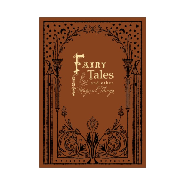 Fairy Tales Vintage Book Cover by MSBoydston