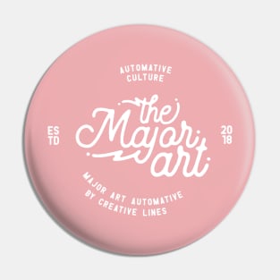 Major Art Automative illustration Pin