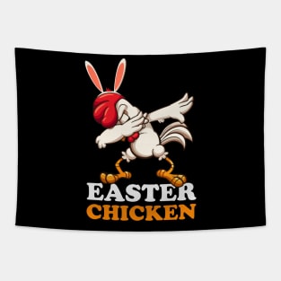 EASTER BUNNY DABBING - EASTER CHICKEN Tapestry