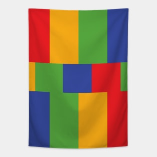 Bright Rainbow Colors Tapestry