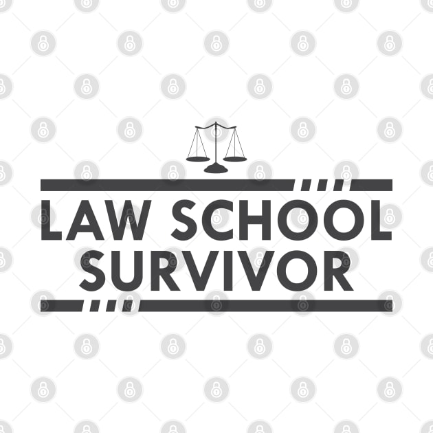 Law School Survivor by KC Happy Shop