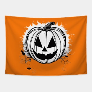 The smiling pumpkin Tapestry