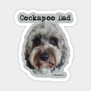 Merle Cockapoo Dog Dad Magnet