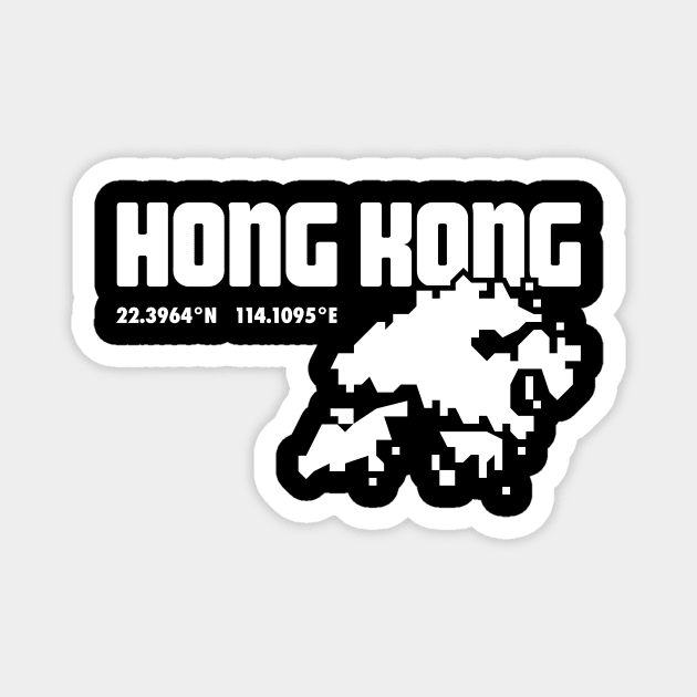 Hongkonger Hong Kong Country Gift Magnet by MeatMan