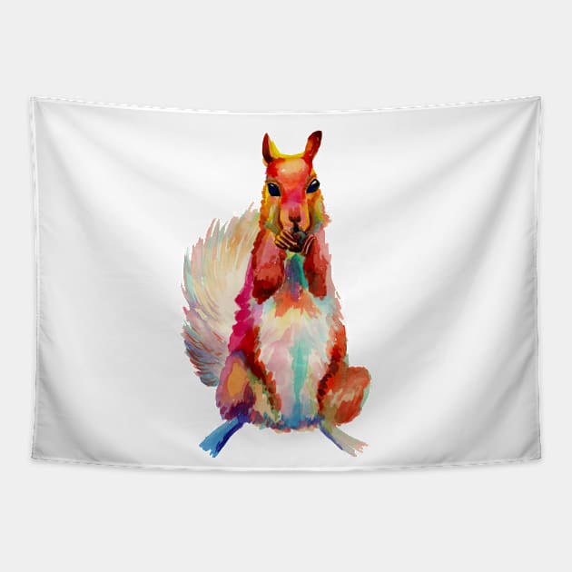 Squirrel Tapestry by AgniArt