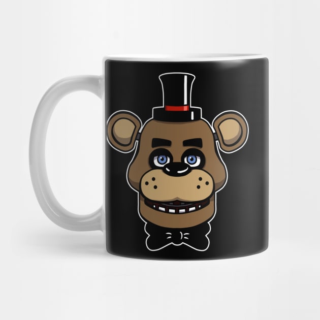 fnaf mug' Men's Pique Polo Shirt