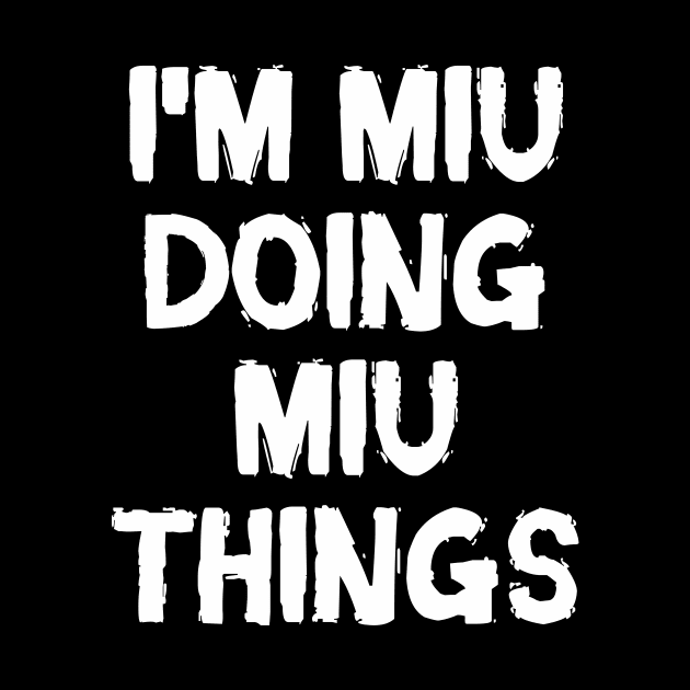 I'm Miu doing Miu things by hoopoe