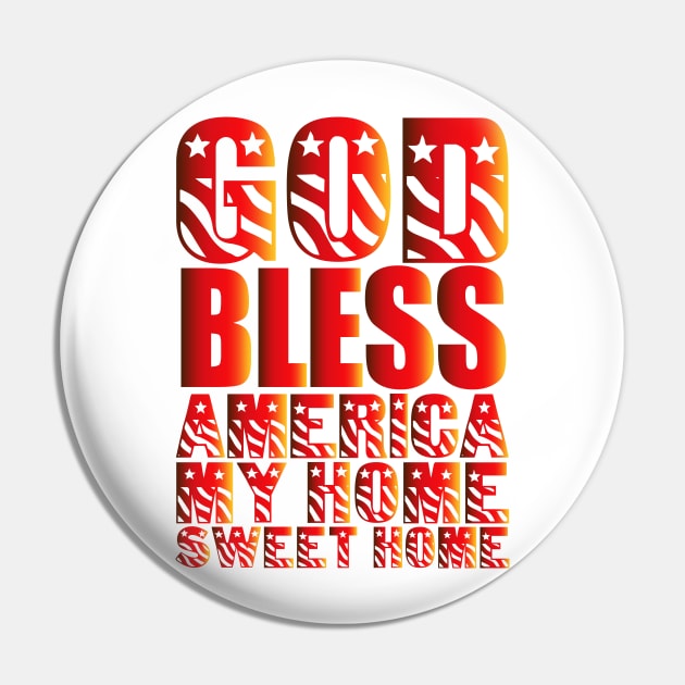 GOD BLESS AMERICA Pin by Plushism