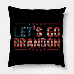 Let's Go Brandon Pillow