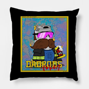 Dad Bods Firefighter Pillow