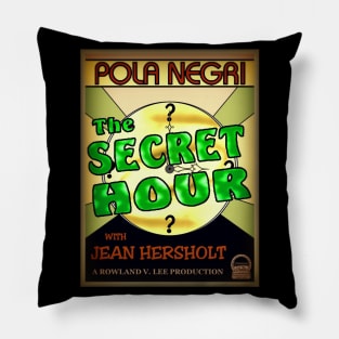 The Secret Hour (1928) Film Poster Pillow