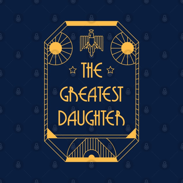 The Greatest Daughter - Art Deco Medal of Honor by Millusti