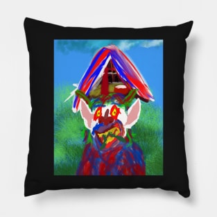 Evil clown shirt 1 Pillow