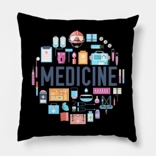 Medicine concept Pillow
