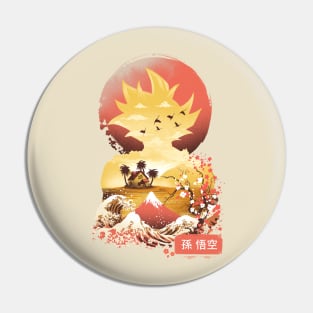 Super Saiyan Sunset Pin