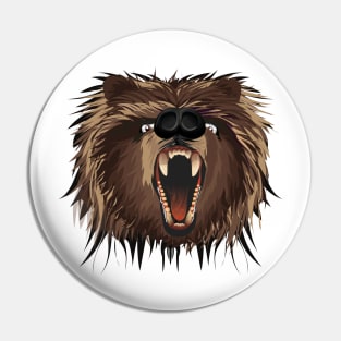 Roaring Bear Pin